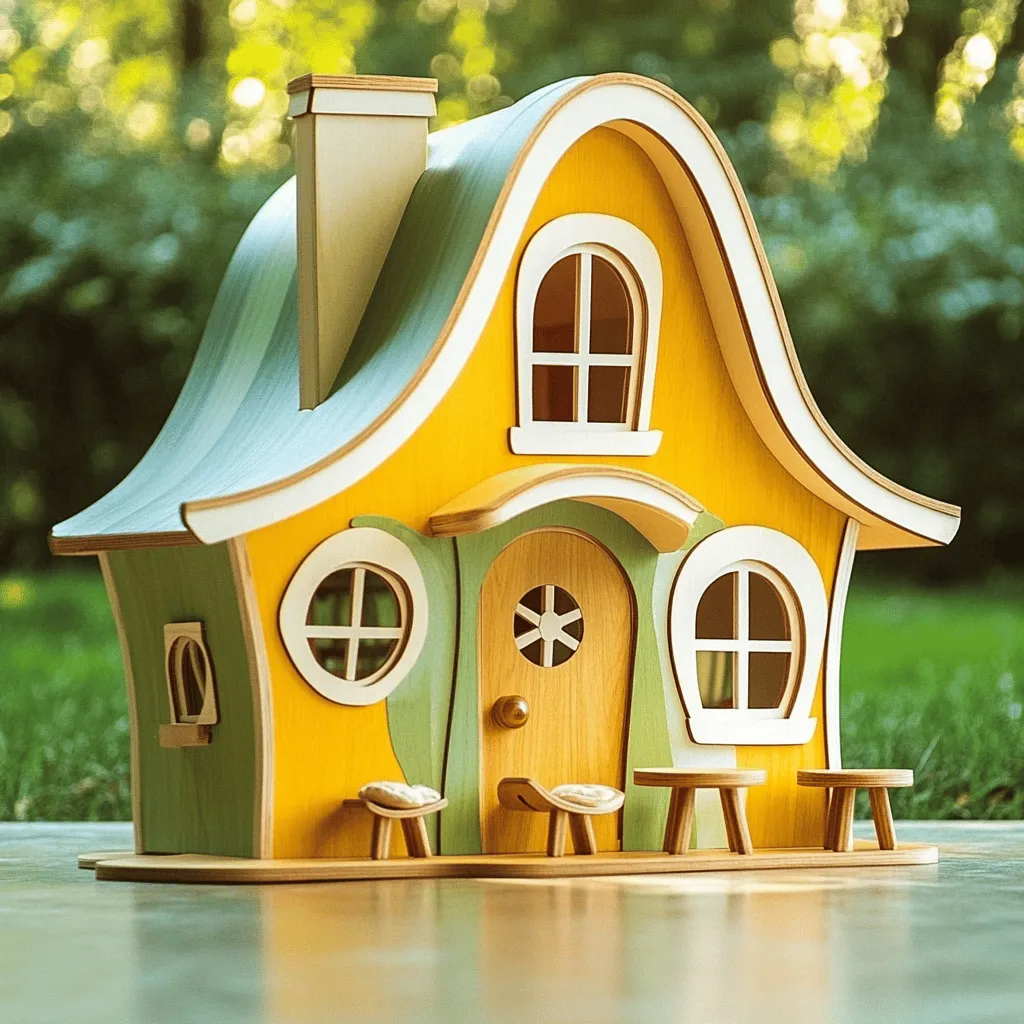 Las casas de juguetes son más que simples juguetes. Estas pequeñas estructuras ayudan a los niños a explorar su imaginación. Jugar en una casa de juguetes puede ser muy divertido. Los niños crean historias y personajes. Esto mejora su creatividad y habilidades sociales.