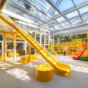 Los parques infantiles cubiertos son espacios seguros y divertidos para los niños. En estos lugares, los pequeños pueden jugar sin preocuparse por el clima. Un parque infantil cubierto ofrece muchas actividades, desde toboganes hasta zonas de juego suave. Este tipo de parque es ideal para cualquier día del año.