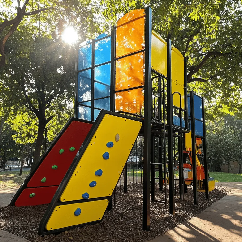 Los parques de escalada son geniales para los niños. Les permiten jugar y explorar mientras se ejercitan. Escalar ayuda a los niños a desarrollar fuerza, equilibrio y coordinación. También es una forma divertida de socializar con otros niños. Al escalar, ellos aprenden a superar retos y a confiar en sus habilidades.