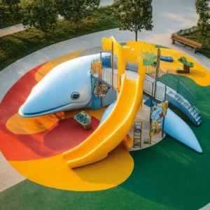 Visitar el parque infantil La Ballena es una aventura. Este lugar es más que un simple parque. Aquí, los niños juegan y aprenden en un ambiente seguro. Las risas son contagiosas y la alegría se siente en el aire.