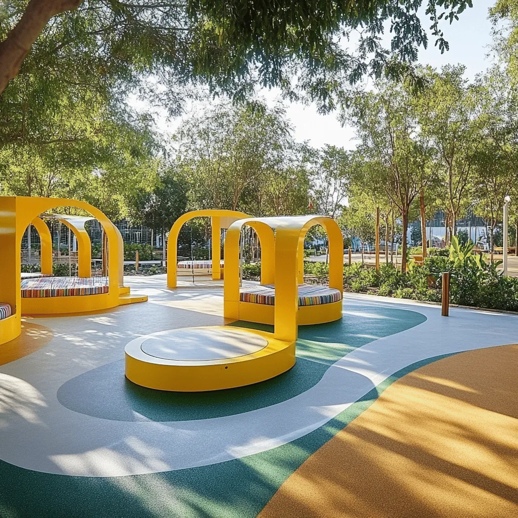 Los parques infantiles con camas ofrecen un espacio seguro y divertido. Los niños pueden saltar y jugar sin temor a lastimarse. Las camas elásticas son un gran atractivo. Están diseñadas para soportar el peso y el movimiento. Además, tienen una malla que evita caídas.