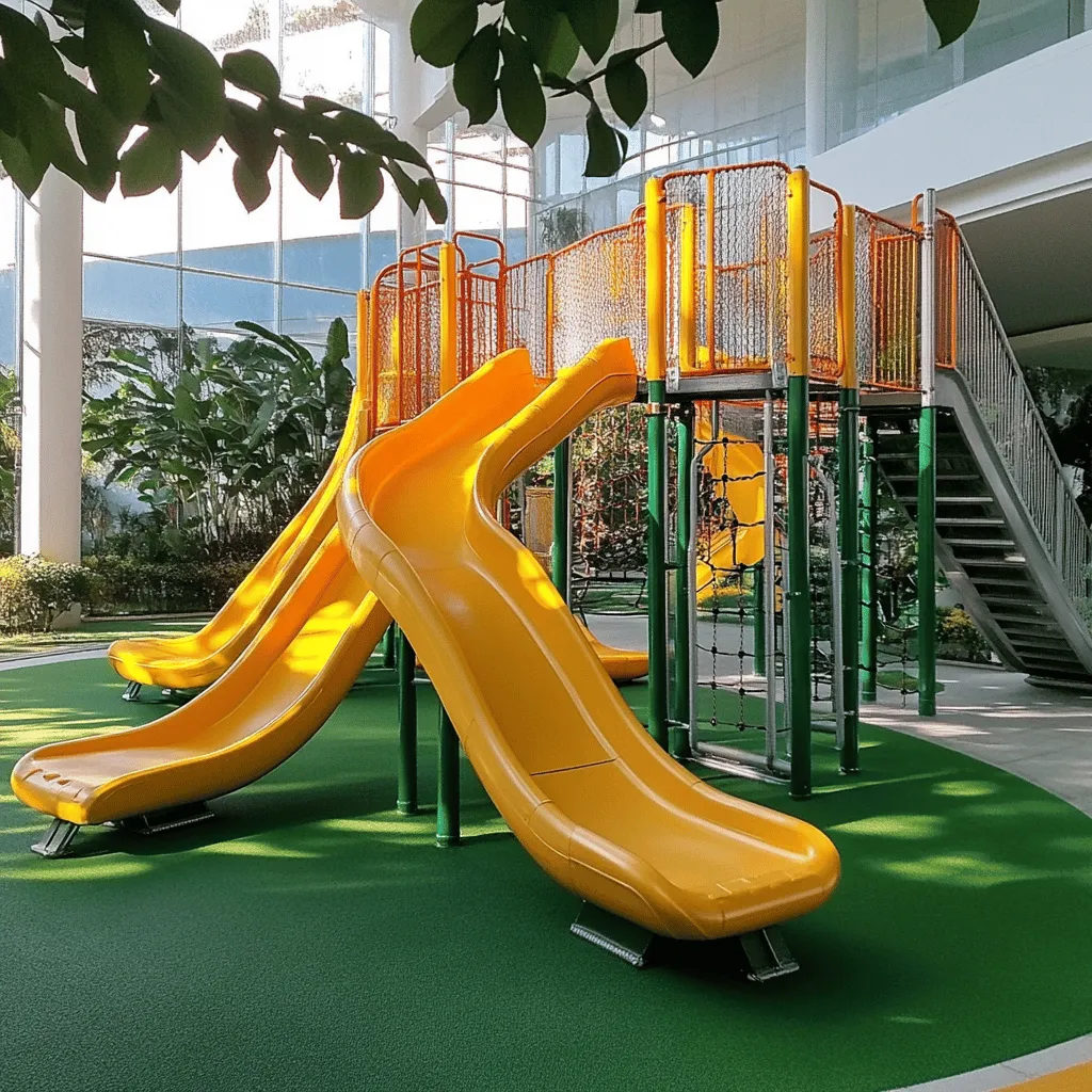 Los parques infantiles son lugares mágicos para los niños. Aquí, ellos pueden jugar y explorar al aire libre. Jugar en espacios abiertos ayuda a su desarrollo físico y social. Las risas y la alegría son contagiosas. Los niños aprenden a compartir y a hacer amigos mientras juegan. Esto es vital para su crecimiento.