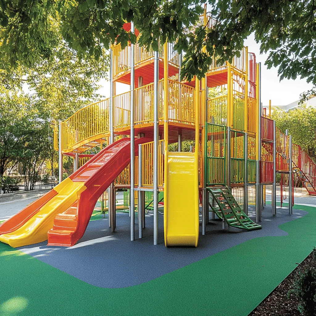 Los parques infantiles son espacios mágicos. Permiten que los niños jueguen, aprendan y socialicen. El juego es vital para el desarrollo. Ayuda a los niños a crecer fuertes y felices. En un parque, los niños pueden correr, saltar y explorar. Se sienten libres y creativos.
