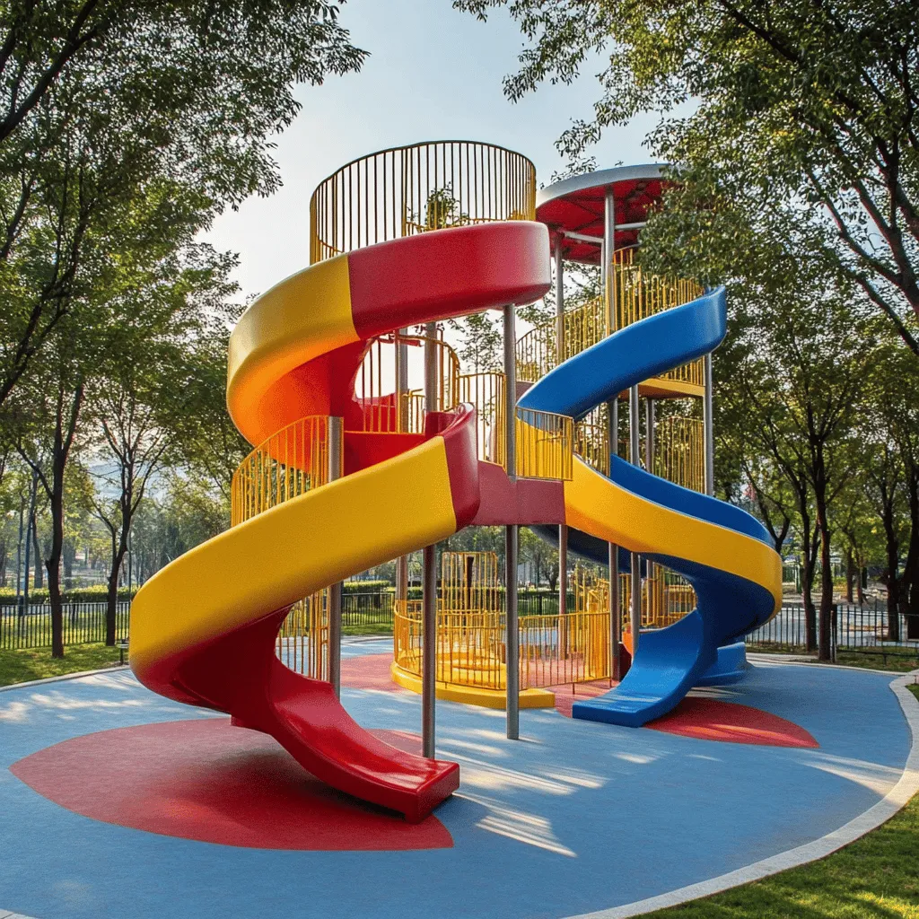 Los parques son lugares mágicos para los niños. Ofrecen espacio para jugar y reír. Los toboganes son una de las atracciones más queridas. Permiten deslizarse y disfrutar con amigos. Jugar al aire libre es muy beneficioso. Ayuda a los niños a desarrollar sus habilidades físicas. También fomenta la socialización y la creatividad.
