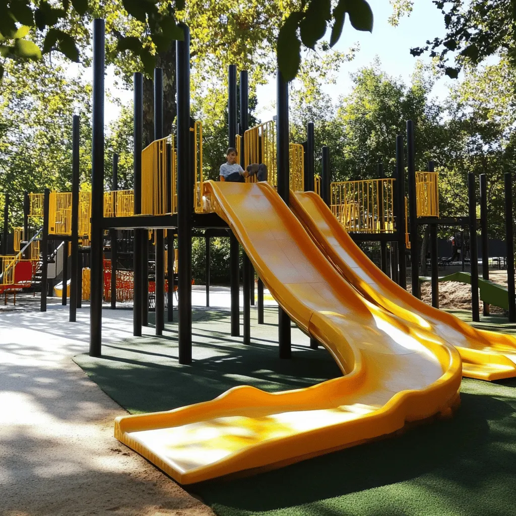 Los parques de juego son lugares mágicos. Aquí, los niños pueden correr, saltar y explorar. Jugar al aire libre es esencial para el desarrollo de los pequeños. Les ayuda a ser más fuertes y felices. Además, fomenta la amistad y el trabajo en equipo. Los niños aprenden a compartir y a esperar su turno. Esto es vital para su crecimiento emocional.