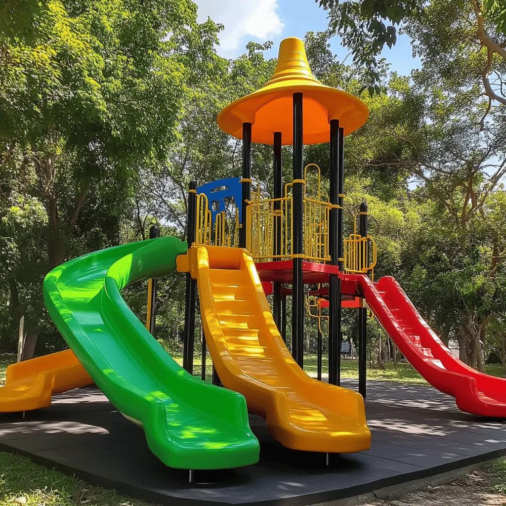 Los parques para niños son lugares mágicos. Allí, los pequeños pueden jugar y aprender al mismo tiempo. Un buen parque debe tener varias áreas de juego. Debe ser seguro y divertido. Los niños necesitan explorar, correr y saltar. Así, desarrollan su motricidad y socializan con otros.
