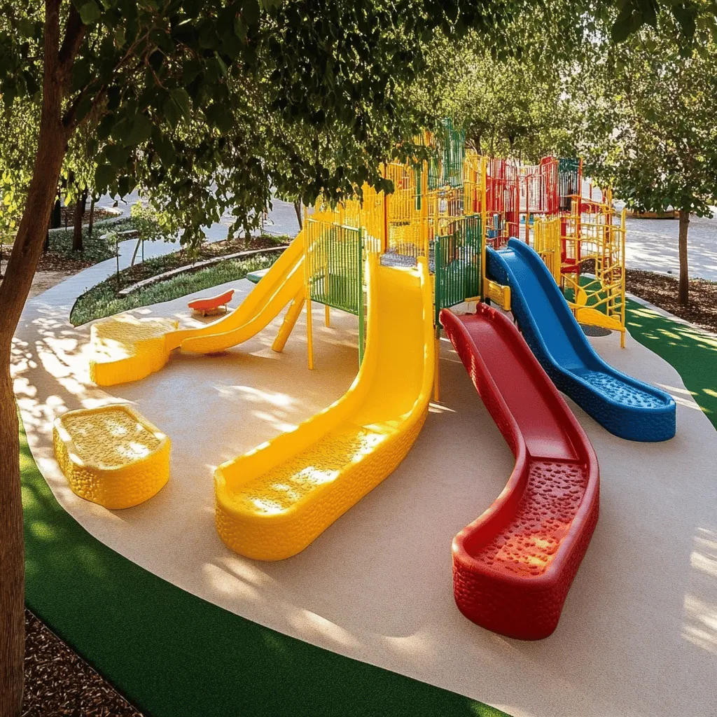 Las zonas de juegos son lugares esenciales para los niños. Aquí, ellos pueden jugar, explorar y hacer amigos. El juego es clave para su desarrollo. A través de la diversión, los niños mejoran habilidades como la coordinación y la creatividad. Estos espacios ayudan a crear comunidad.