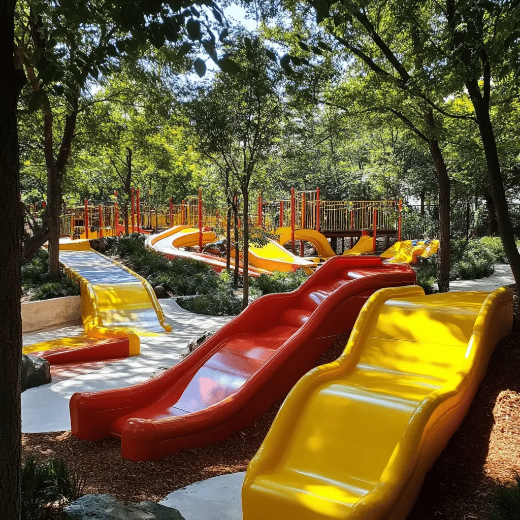 Visitar un parque de juegos infantil es una gran aventura. Los niños pueden correr, saltar y jugar. Estos parques ofrecen un espacio seguro para explorar. El diseño de los parques es clave para la diversión. Cada área debe ser segura y atractiva. Los mejores parques tienen juegos que fomentan la creatividad y el trabajo en equipo.
