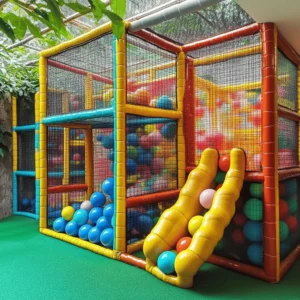 Un parque de bolas es un lugar ideal para que los niños de 2 años jueguen. Este tipo de parque ofrece un ambiente seguro y divertido. Los pequeños pueden explorar, saltar y jugar con otras criaturas curiosas. Los parques de bolas son perfectos para la socialización. Aquí, los niños aprenden a compartir y a hacer amigos. Además, estos espacios también ayudan a desarrollar sus habilidades motoras. Los niños saltan, corren y se mueven, lo que es genial para su crecimiento.