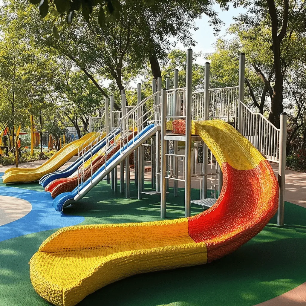 Los parques infantiles son espacios mágicos donde los niños pueden jugar y explorar. En estos lugares, los niños desarrollan habilidades físicas y sociales. Jugar al aire libre es muy importante. Permite que los niños corran, salten y hagan amigos.