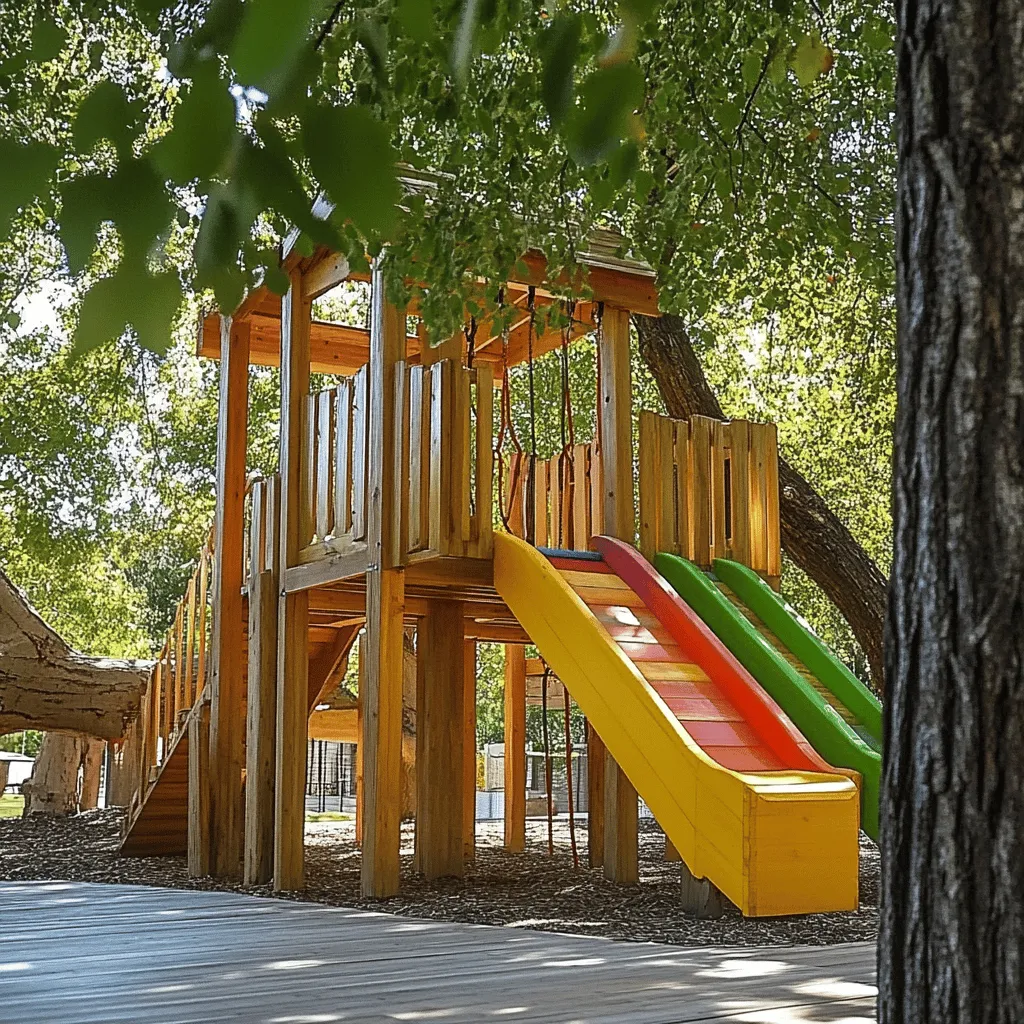 Los parques de madera son espacios naturales donde niños y adultos pueden jugar y relajarse. Su diseño se basa en la madera, un material duradero y estético. La madera en los parques no solo es bonita, sino que también aporta muchos beneficios.